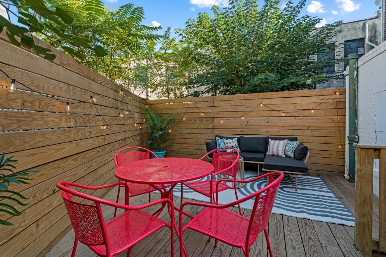 Passyunk Square Spacious 1 Bedroom Oasis- Huge Deck فيلادلفيا المظهر الخارجي الصورة